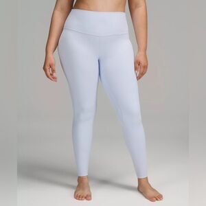 NWOT Lululemon Align High Rise Pant 28” Size 12 leggings Pastel Blue